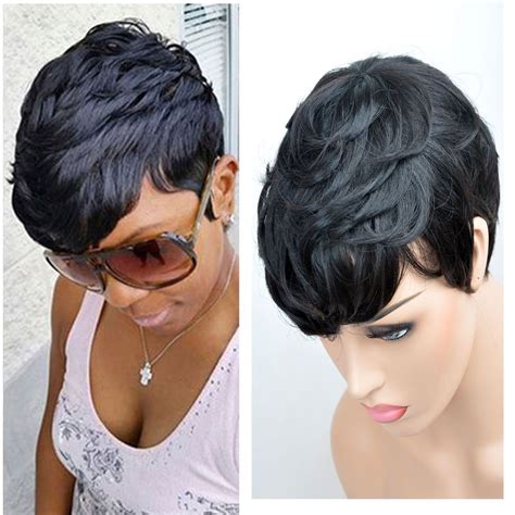 black wig hairstyles styles|natural style wigs black women.